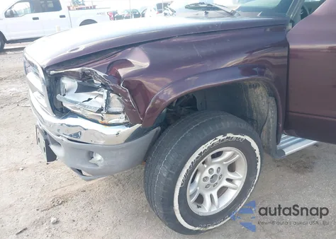 2004 Dodge Dakota Slt из США, поврежденный, VIN 1D7HG42N34S608867